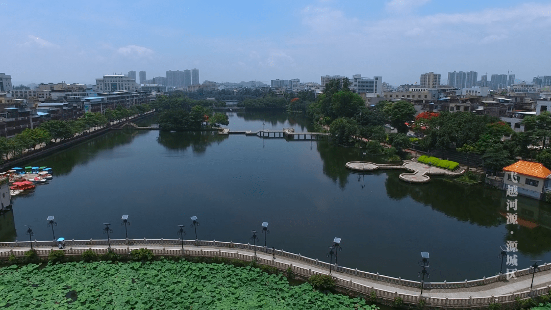 飞越河源源城区