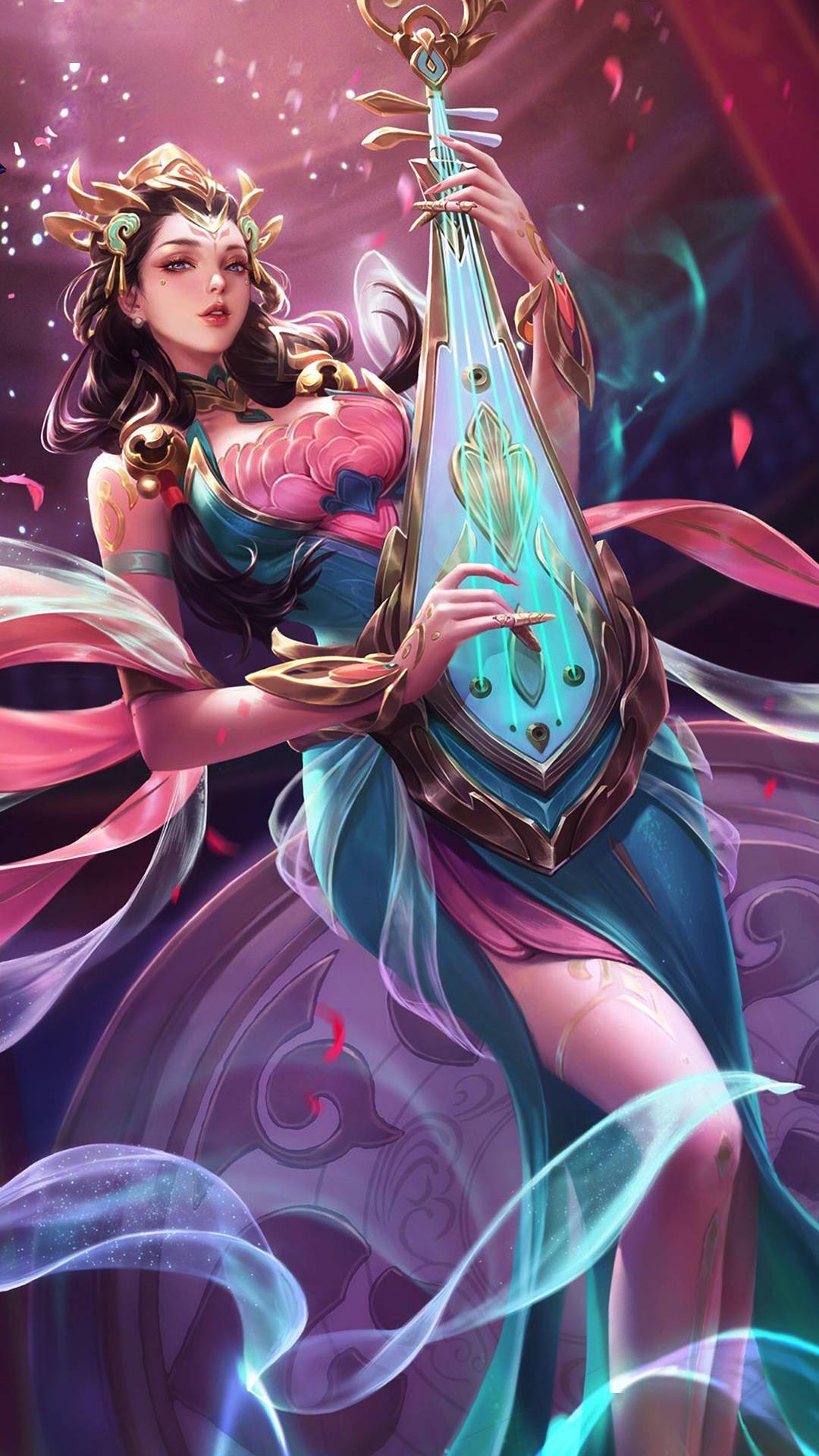 王者荣耀游戏精美的3d人物插画细腻而惊艳