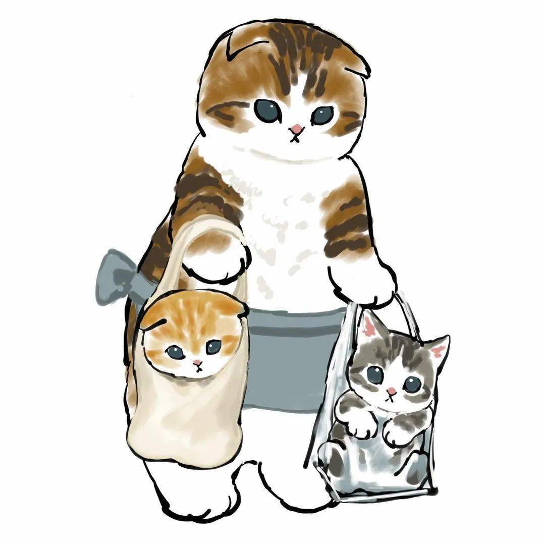 日本插画师靠一组虐心的猫咪插画爆红网络网友太真实了这是我的日常