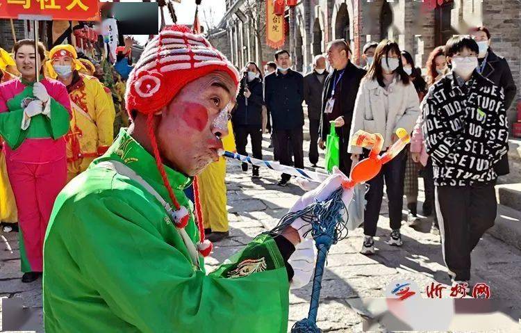 忻州古城定襄县精彩民俗闹新春