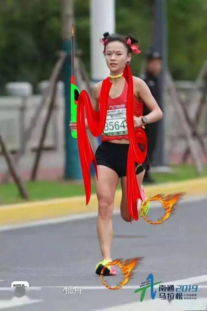 哪吒李芷萱李文杰李美珍兰霞女神焦安静,马拉松冠军收割机