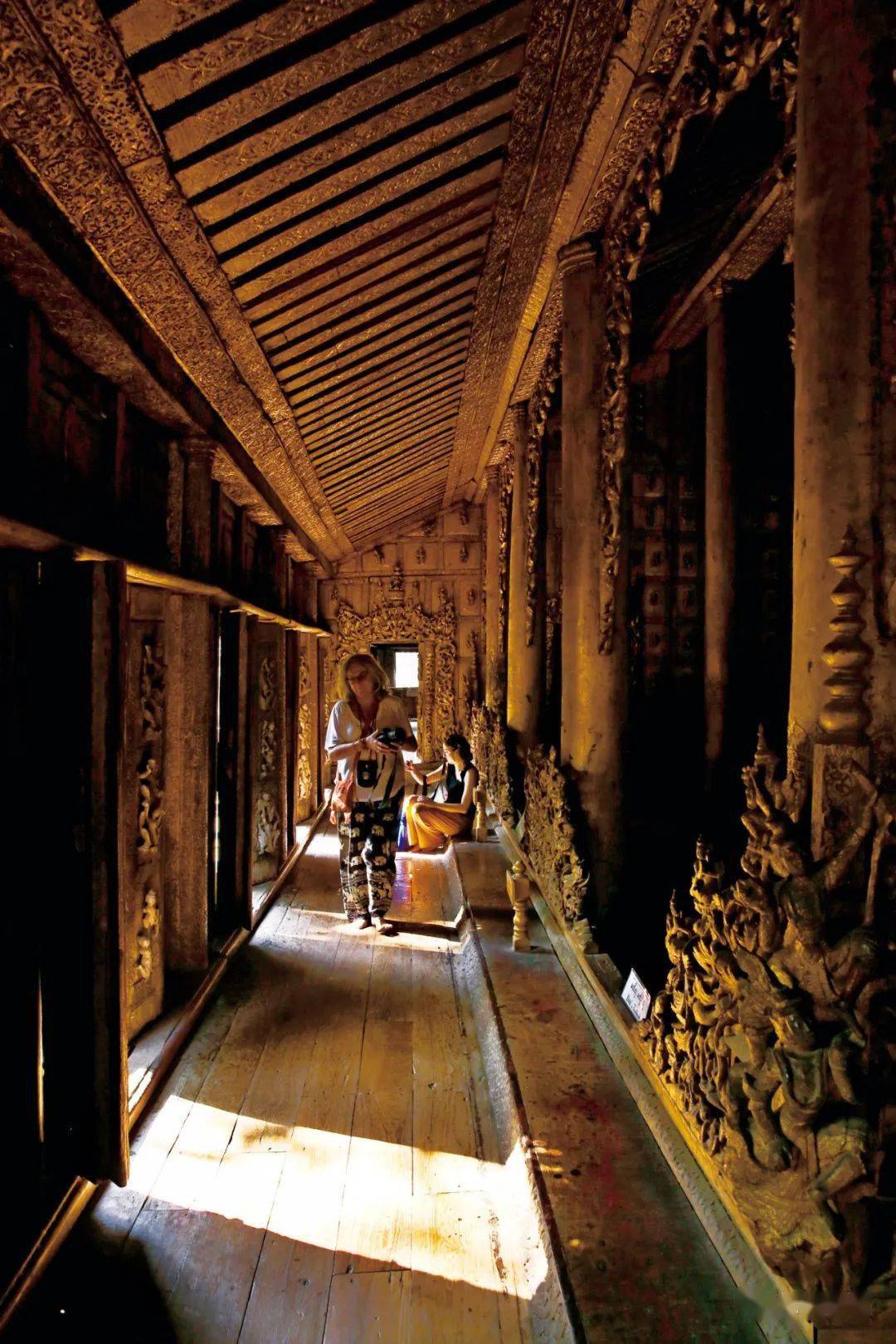 缅甸——金色宫殿(柚木寺,皇宫)