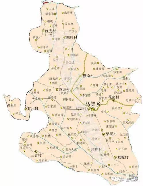 庆阳镇原县地图图片