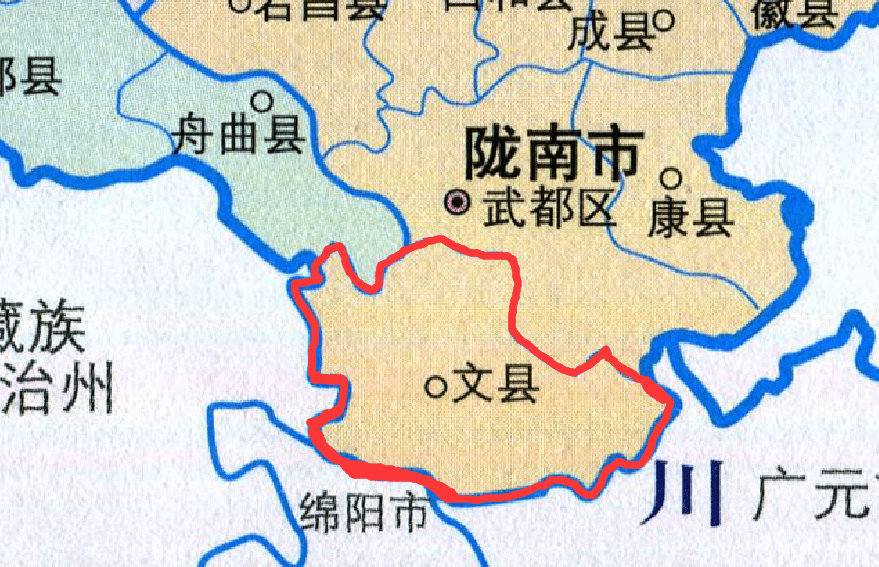 甘肃一个24万人口小县,被四川省三面包围,邓艾由此灭蜀