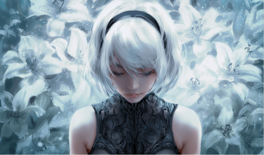 3d个性女孩头像冷艳而撩人酷冷的女孩儿