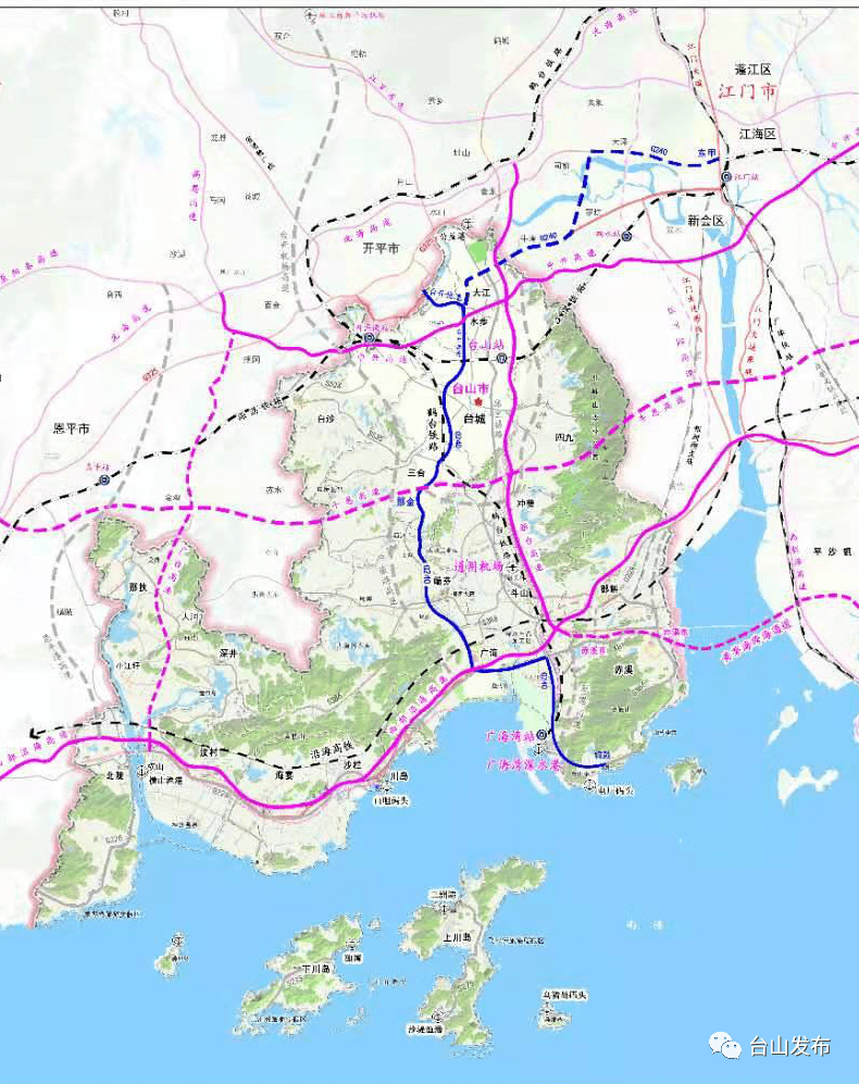 海陆空齐发力未来五年台山交通值得期待