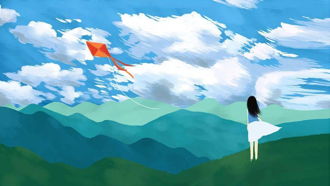 要风筝飞得高先要牵着风筝跑02所有的自由飞翔至少要保留一根线的约束