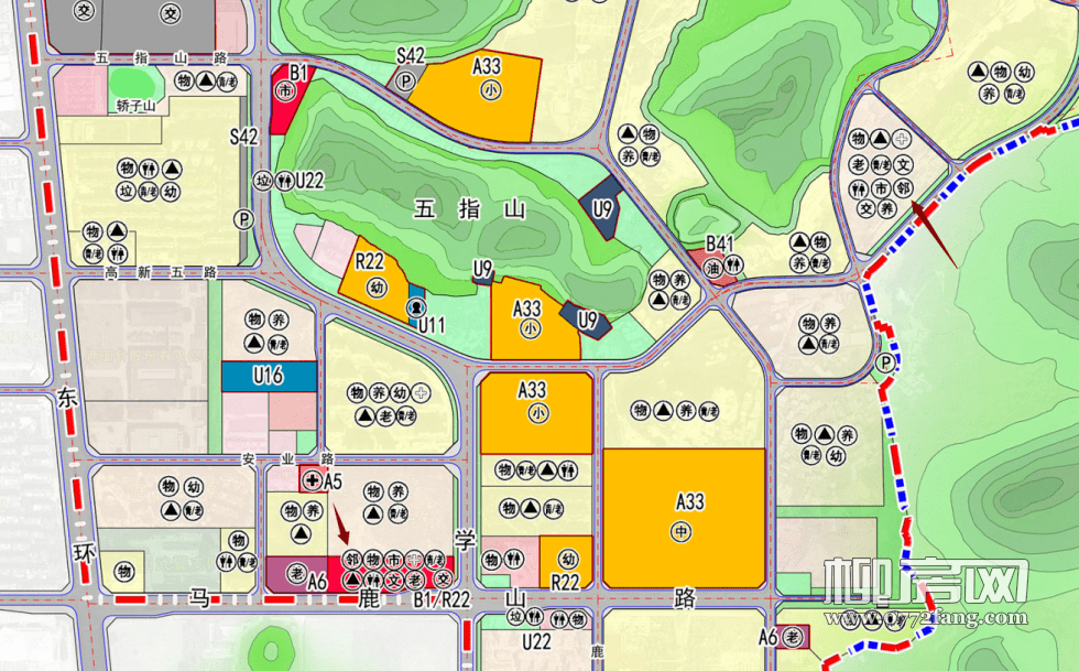 柳州市马鹿山公园地图图片