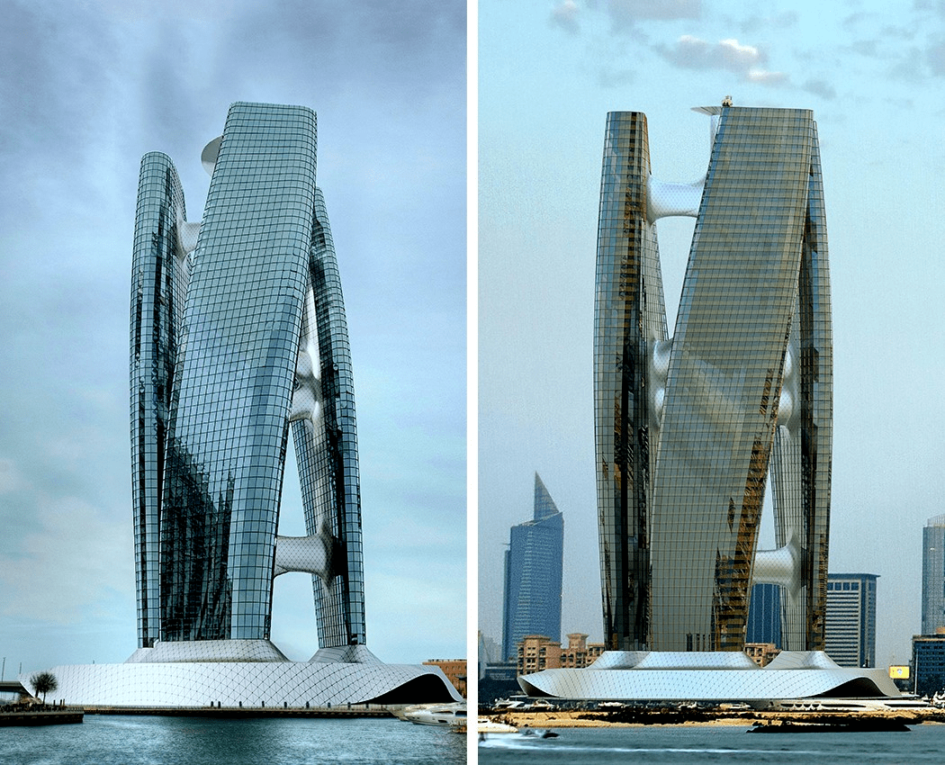 建筑迪拜又出新地标会旋转的涡轮大楼两天自转一圈