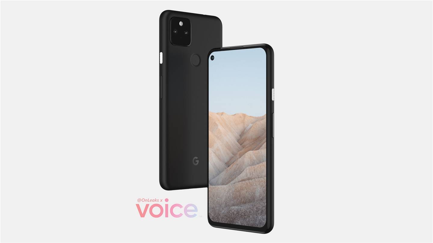面板|谷歌Pixel 5a渲染图疑似曝光：后置指纹、6.2英寸屏幕