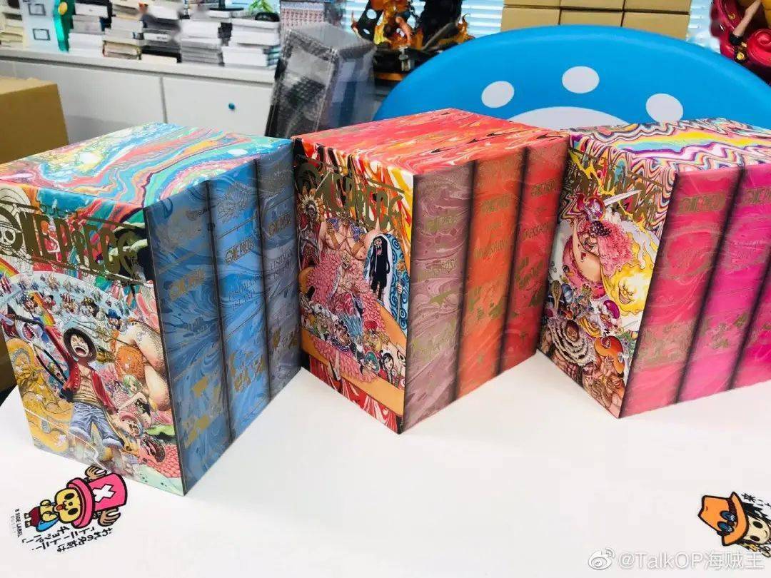 海贼王漫画单行本box篇章盒装版 鱼人岛篇 德雷斯罗萨篇 蛋糕岛篇 万国篇 图透 Talkop