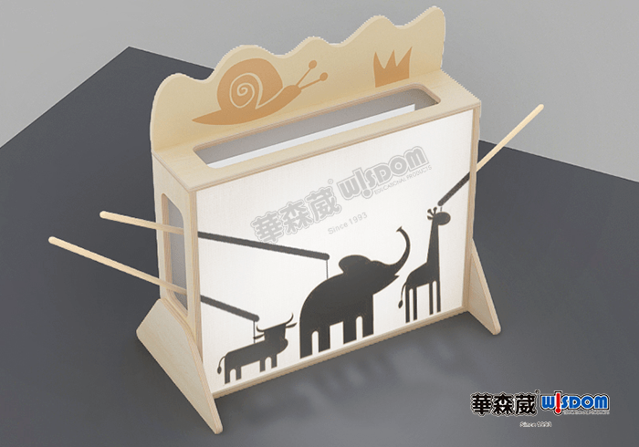 皮影箱shadow play set传承中国皮影戏文化,让幼儿对皮影戏这一中国