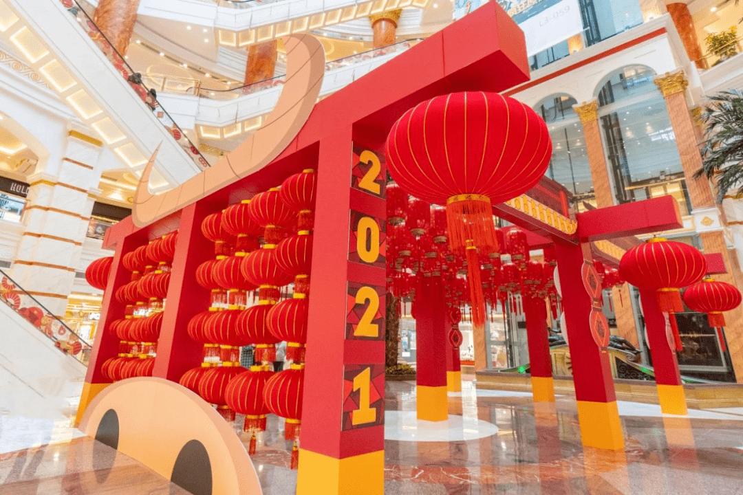 颜值即正义魔都20家人气商场春节美陈复盘