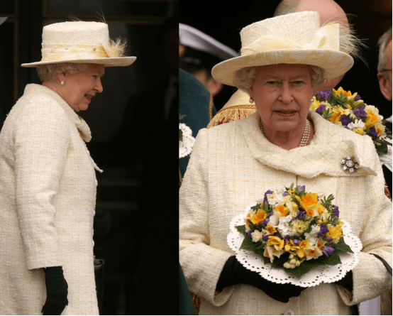 英国女王出镜安抚民众一身简约贵族装扮90多岁气势依旧很强