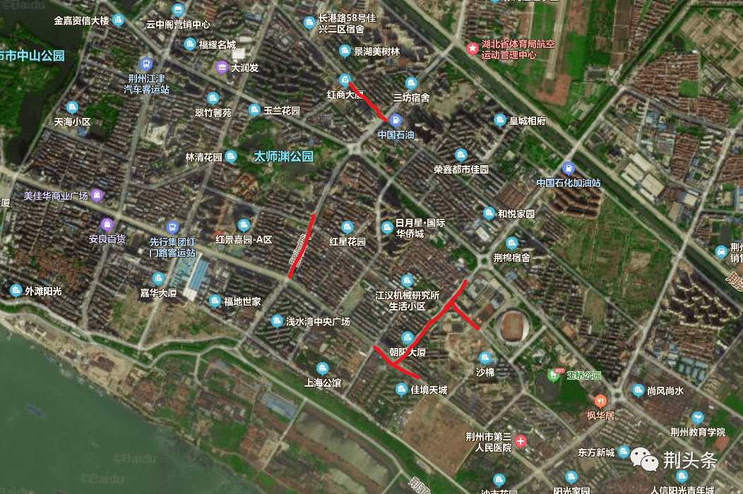 明天起荆州这6条路恢复单行模式