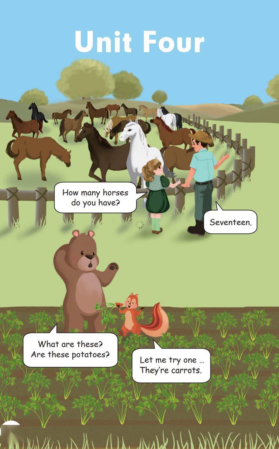 微课教材音频知识点pep四年级英语下册unit4