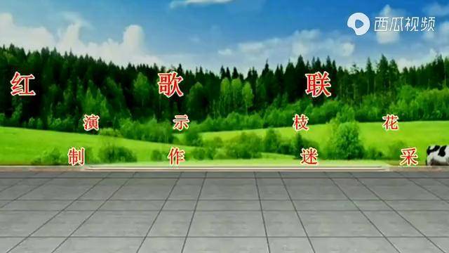 红歌串烧广场舞红歌联唱经典老歌回味喜庆花球舞更好看