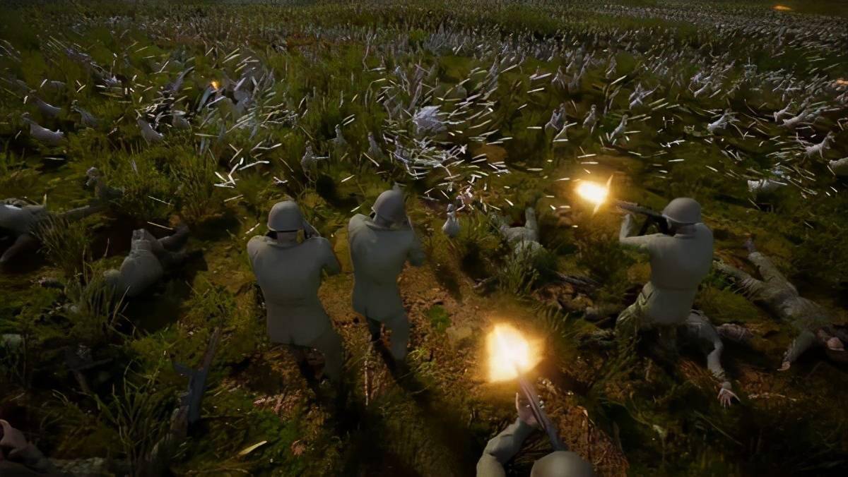 史诗战争模拟器2整活演示二战美军大战200万鸭子