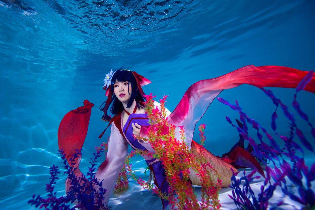 阴阳师手游——鲤鱼精觉醒cosplay