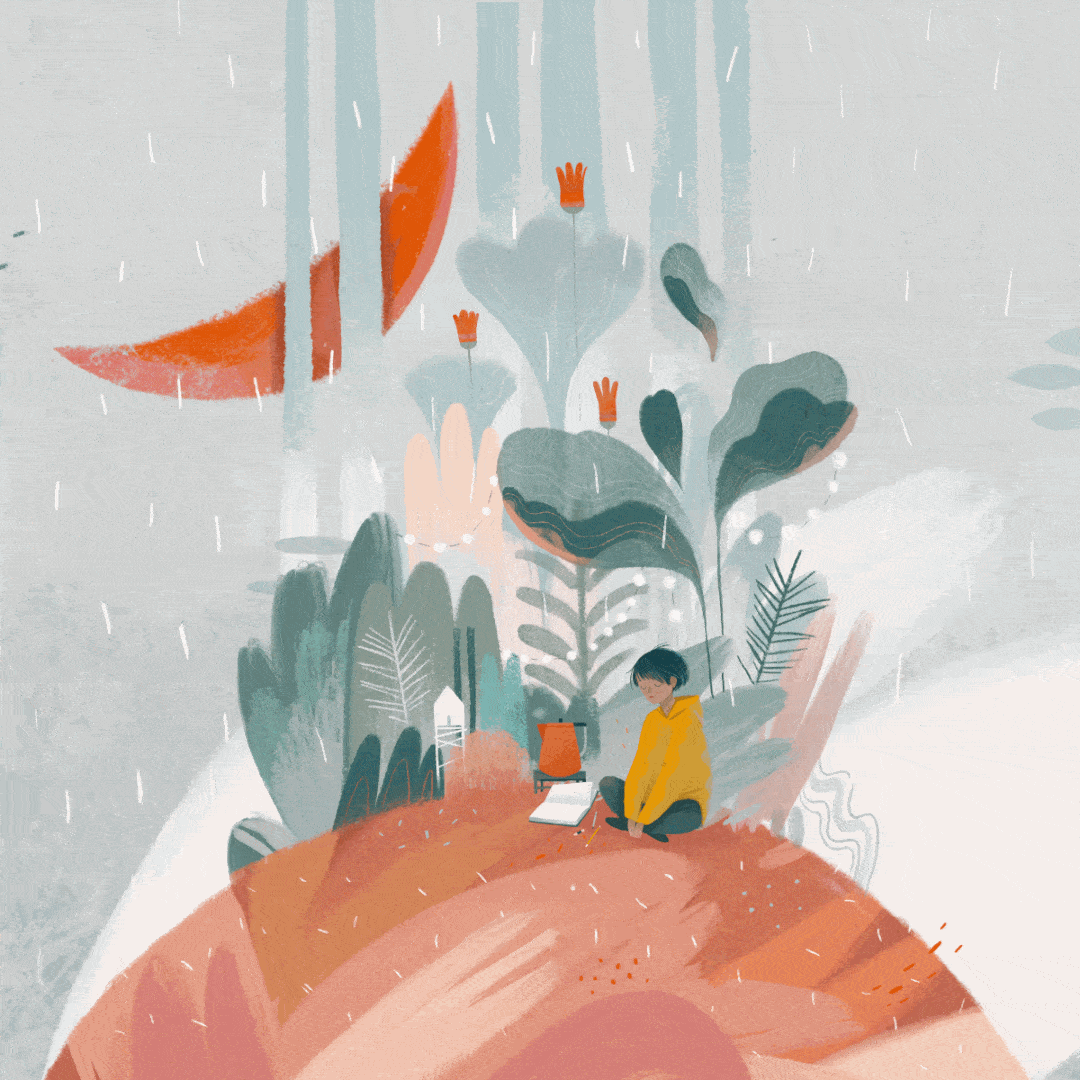 俄罗斯插画师anastasia suvorova:彩色的梦_dreams