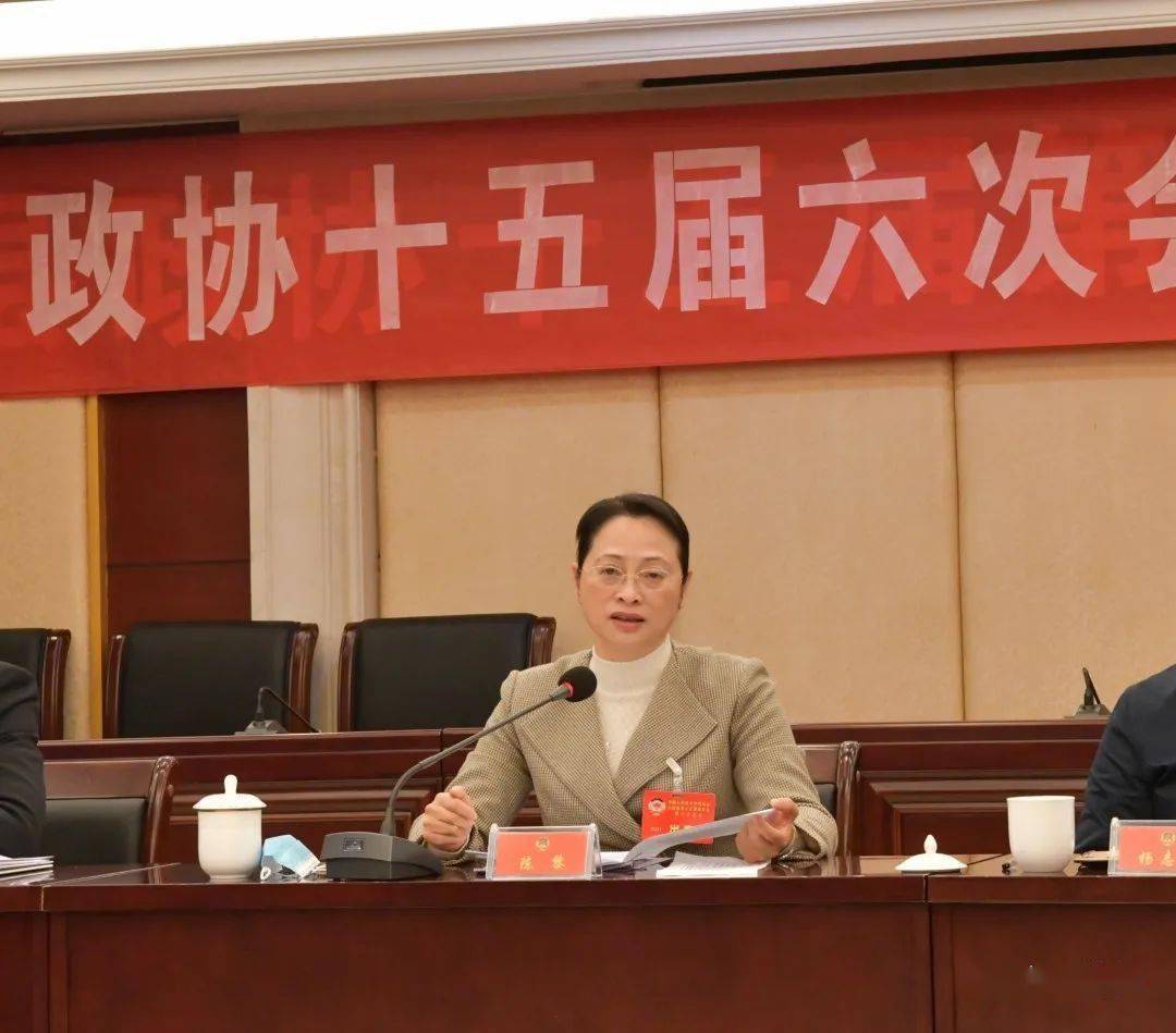 聚焦两会陈黎参加县政协十五届六次会议联组讨论