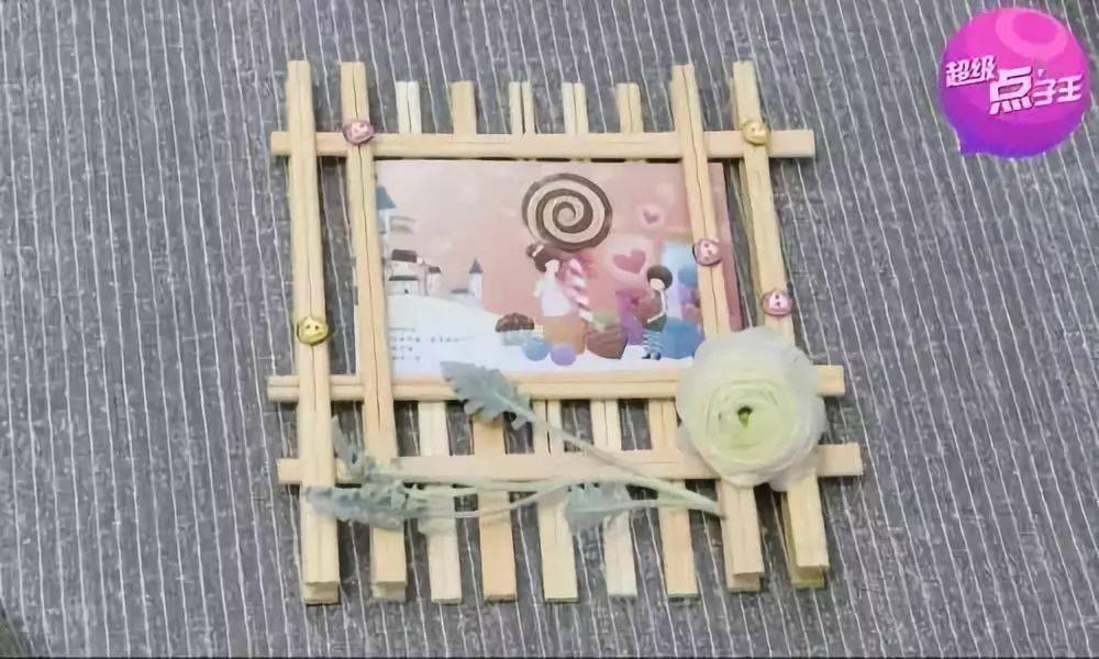 创意手工幼儿园创意手工一次性筷子的美丽翻身记