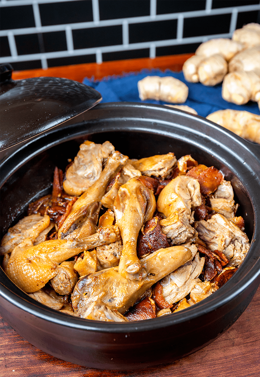 美食推荐阿呆姜母鸭来龙岩啦299元享门市价40元姜母鸭半只快和小伙伴