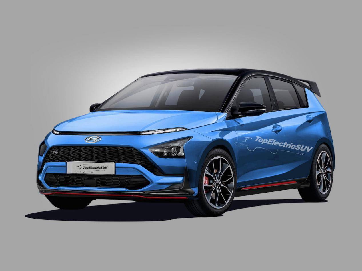 韩系高性能小型suv你感兴趣吗现代bayonn渲染图曝光