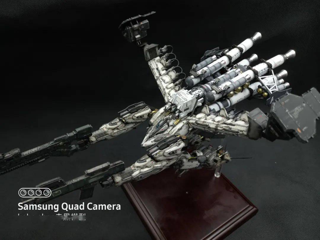 旧化涂装,核心装甲fa 白色闪光制作_模型