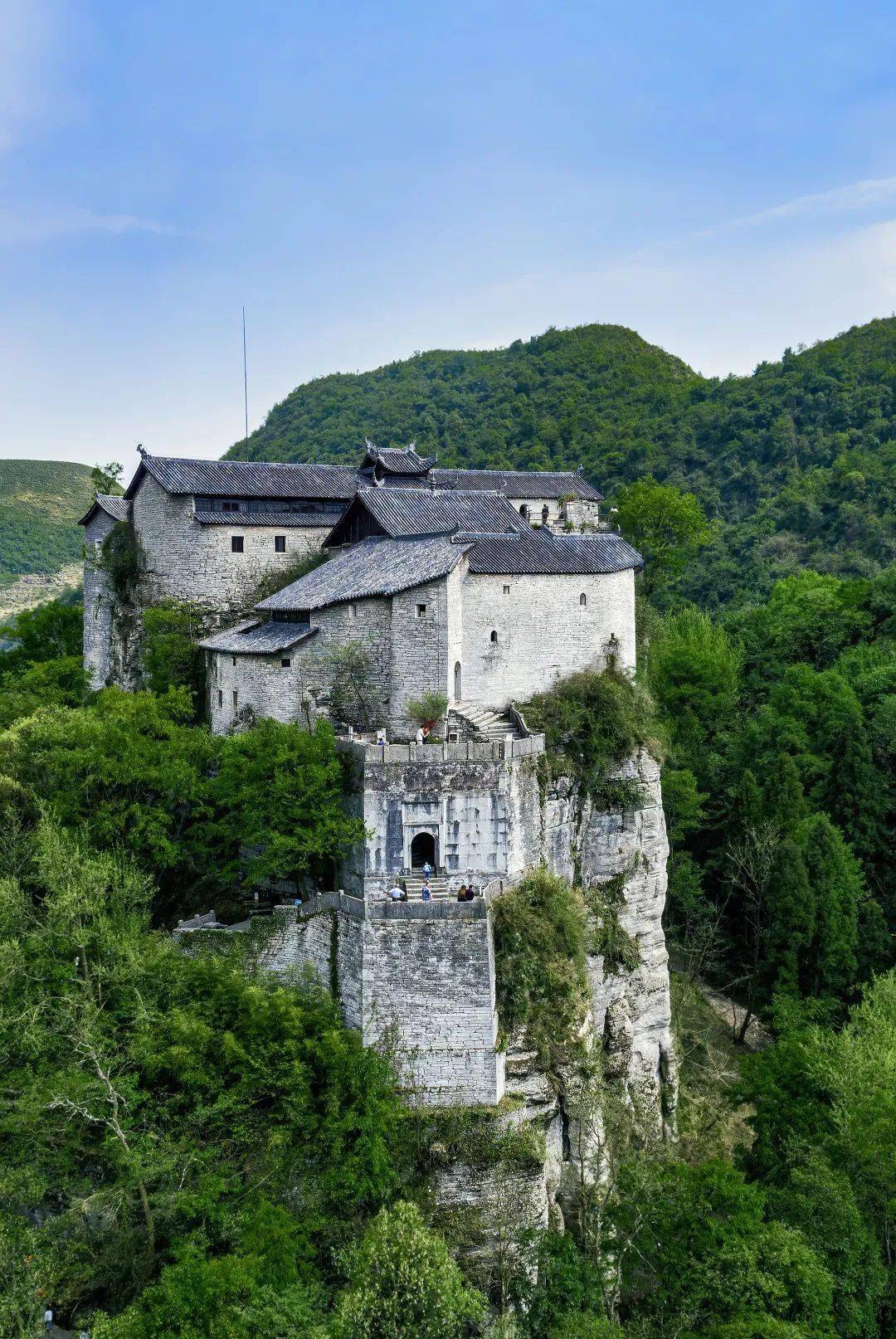 图说贵州石头建筑的典范平坝天台山