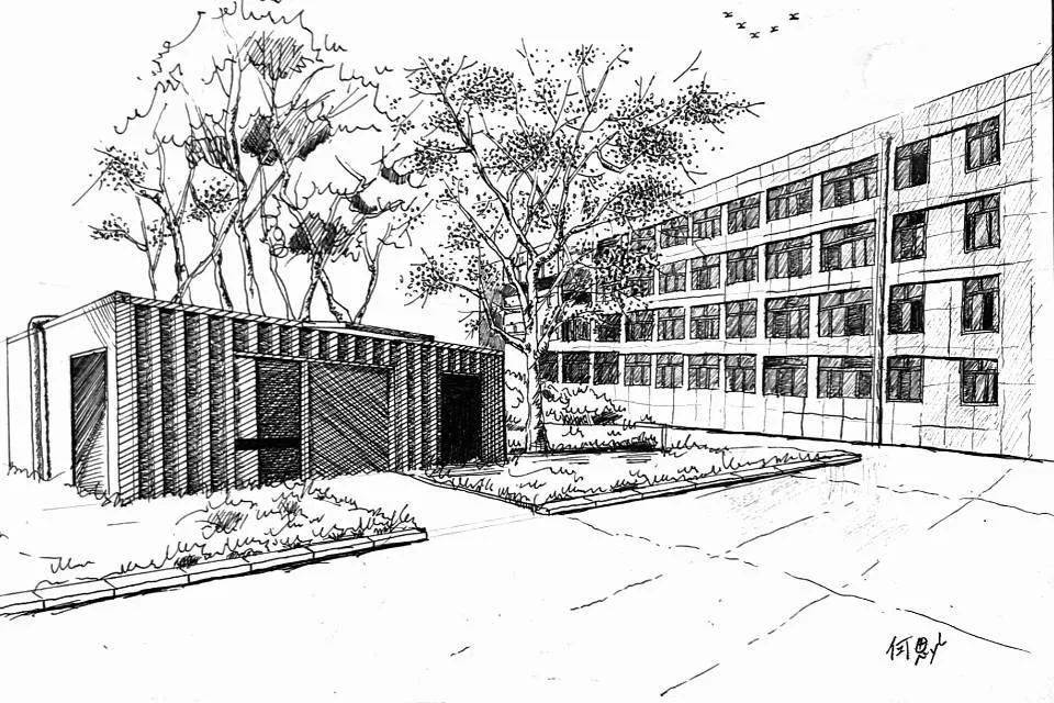 校园写生|三月,我想和春天一起去见你