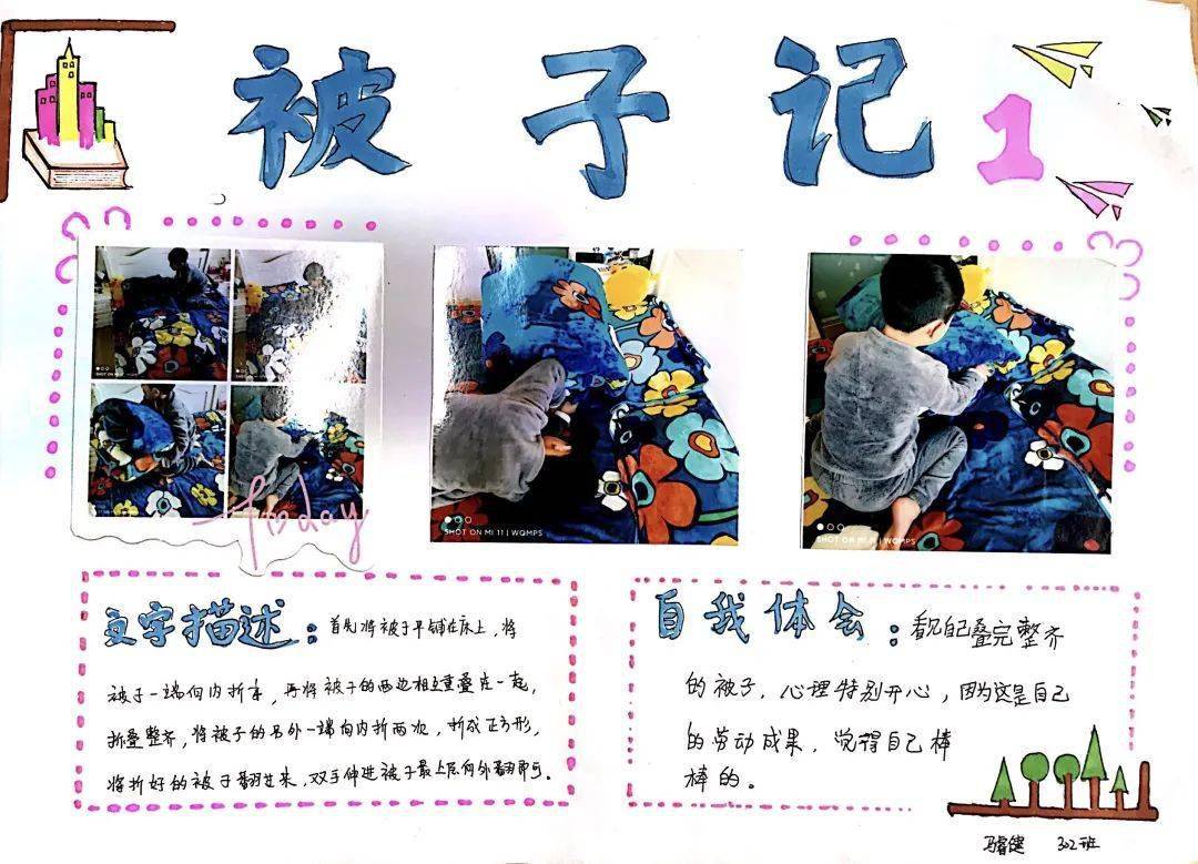 绘劳动迎新春寒假劳动手册篇