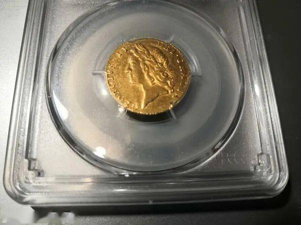 分享pcgsau55的1732年半基尼评级币唯一最佳品相