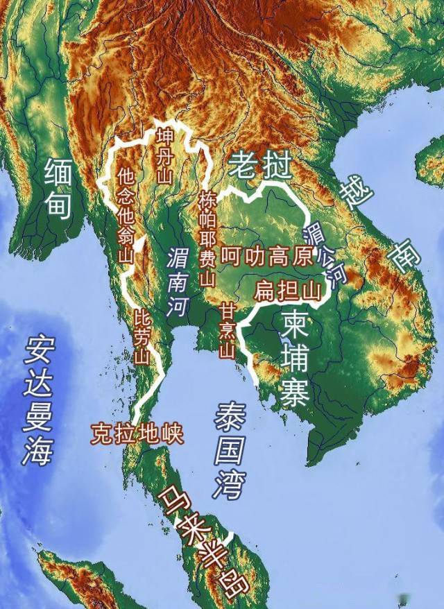 缅甸地形地貌图片