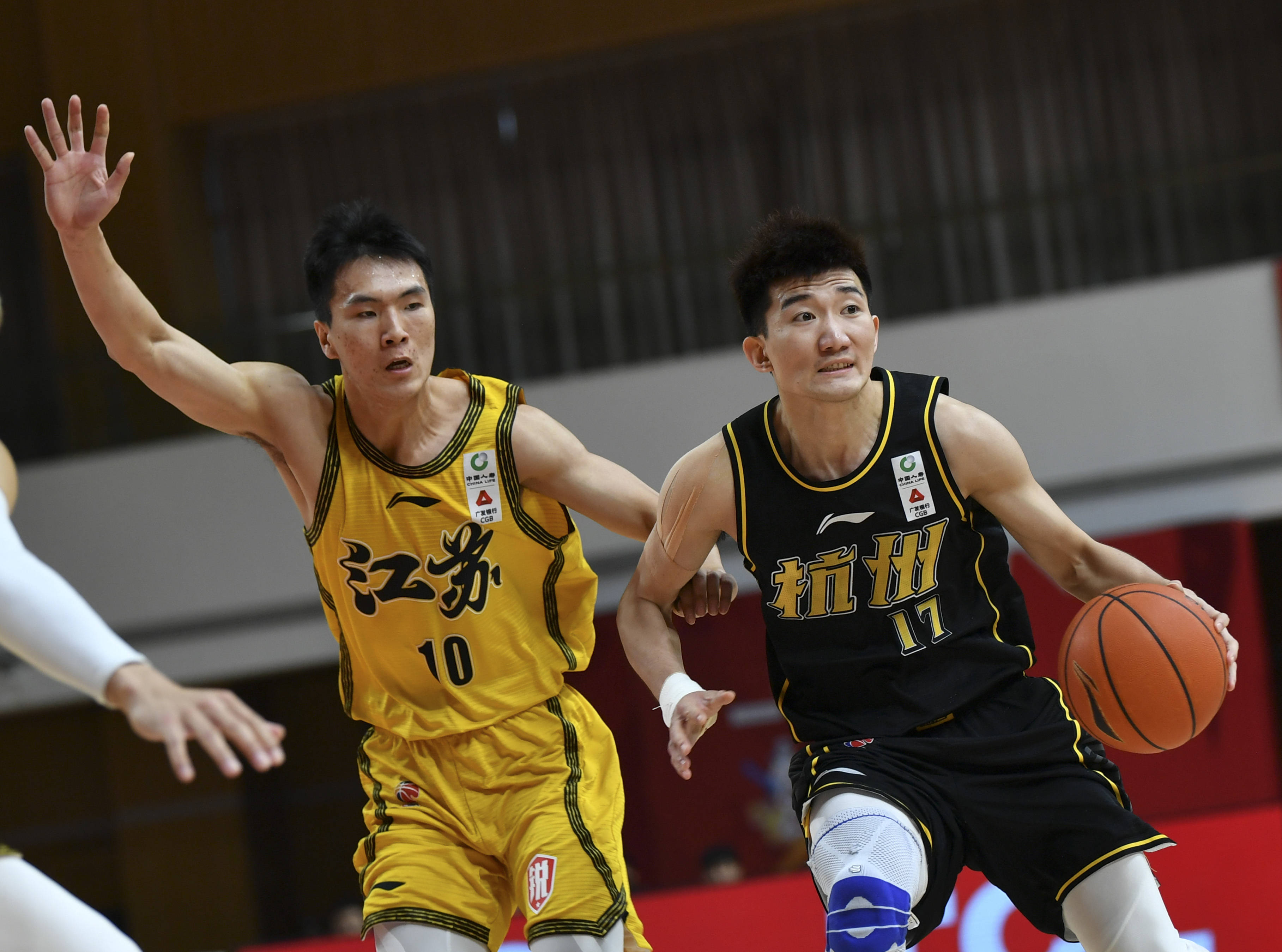 籃球——cba第三階段:蘇州肯帝亞勝浙江廣廈控股