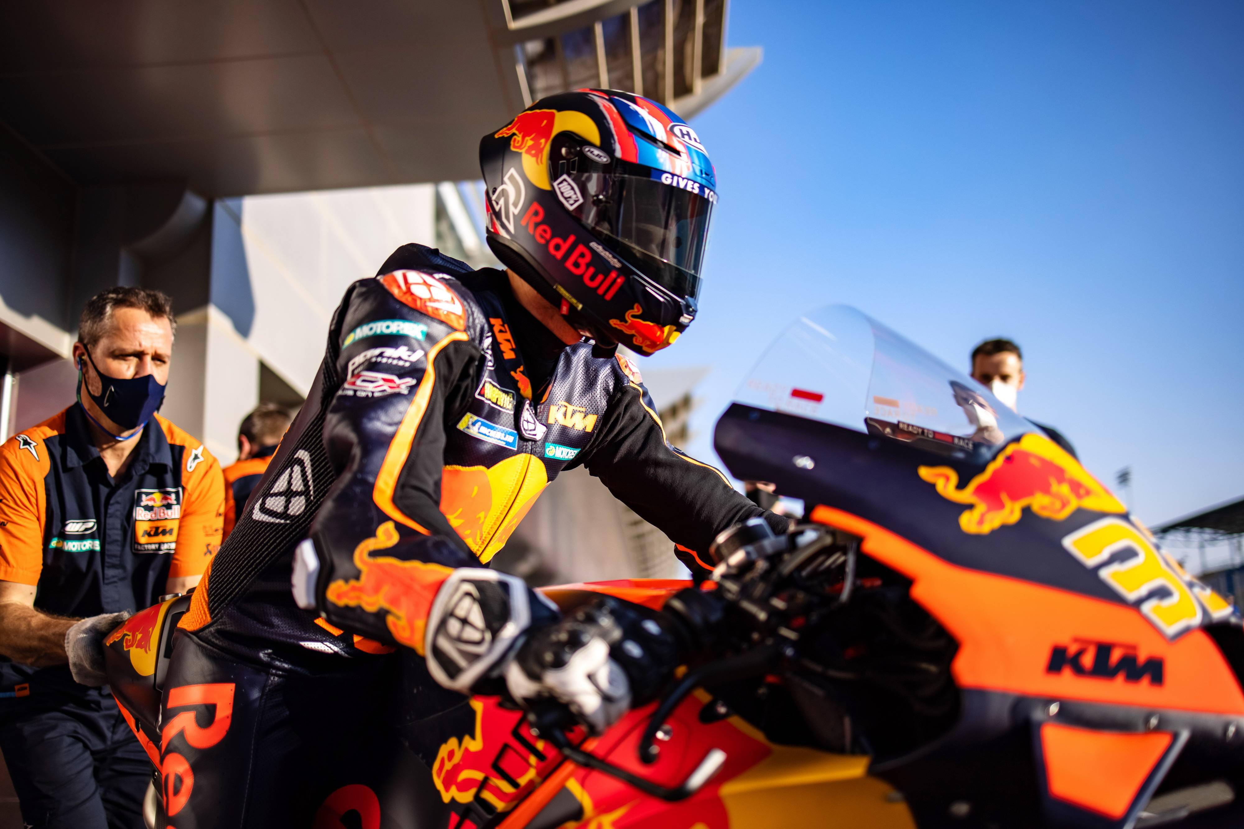 2021motogp卡塔尔季前测试ktm厂队篇