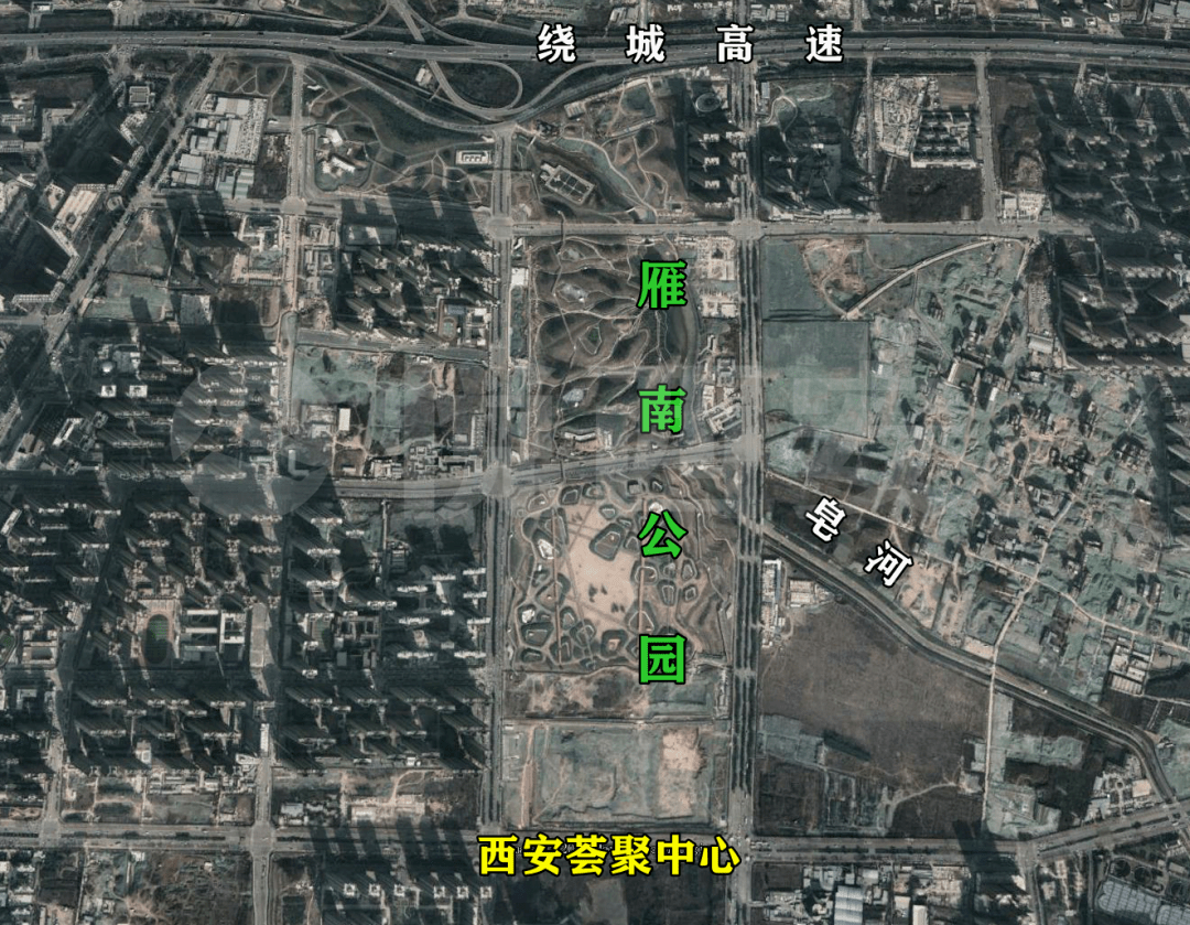 雁南公园地图图片