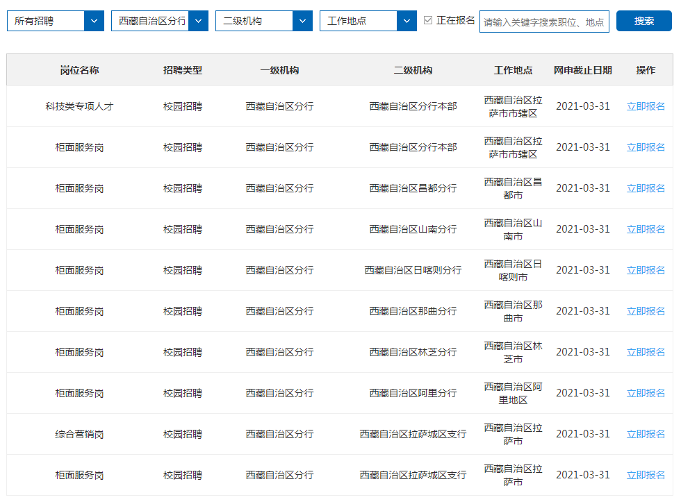 西藏银行招聘_西藏银行招人了