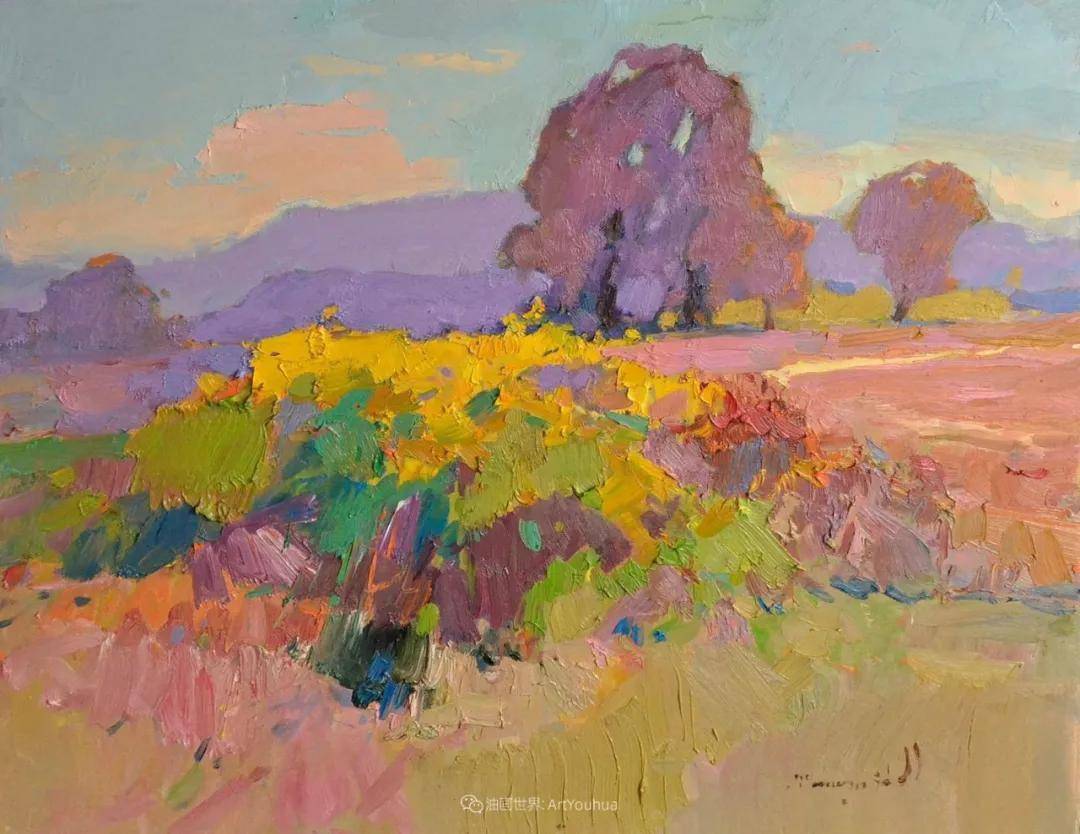 乌克兰画家alexandershandor风景画作品欣赏