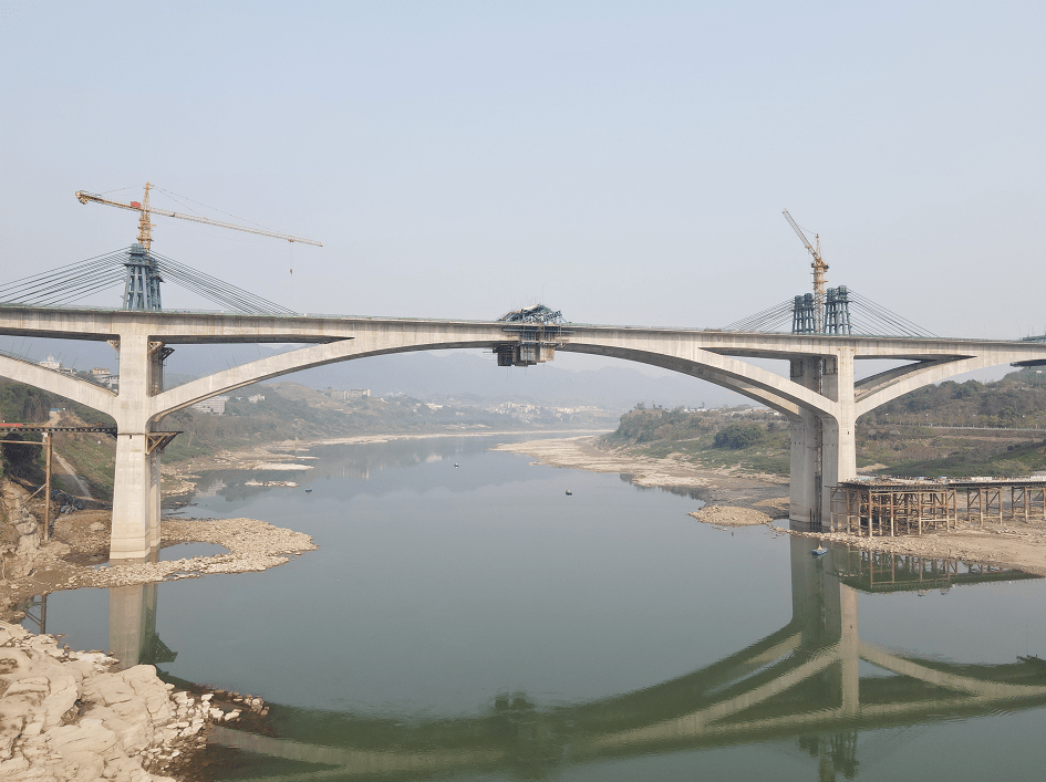 助力成渝地区双城经济圈建设两江新区这座跨江大桥迎来新进展