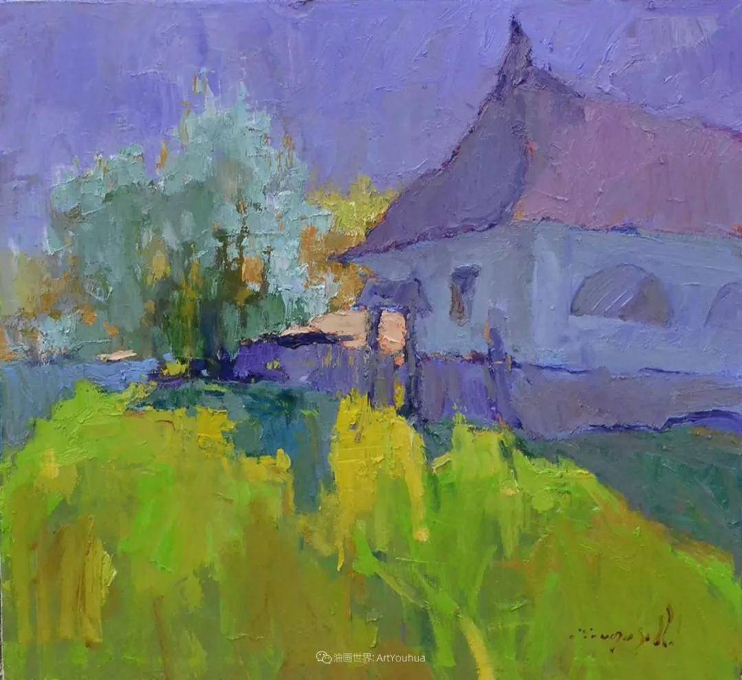 乌克兰画家alexander shandor风景画作品欣赏