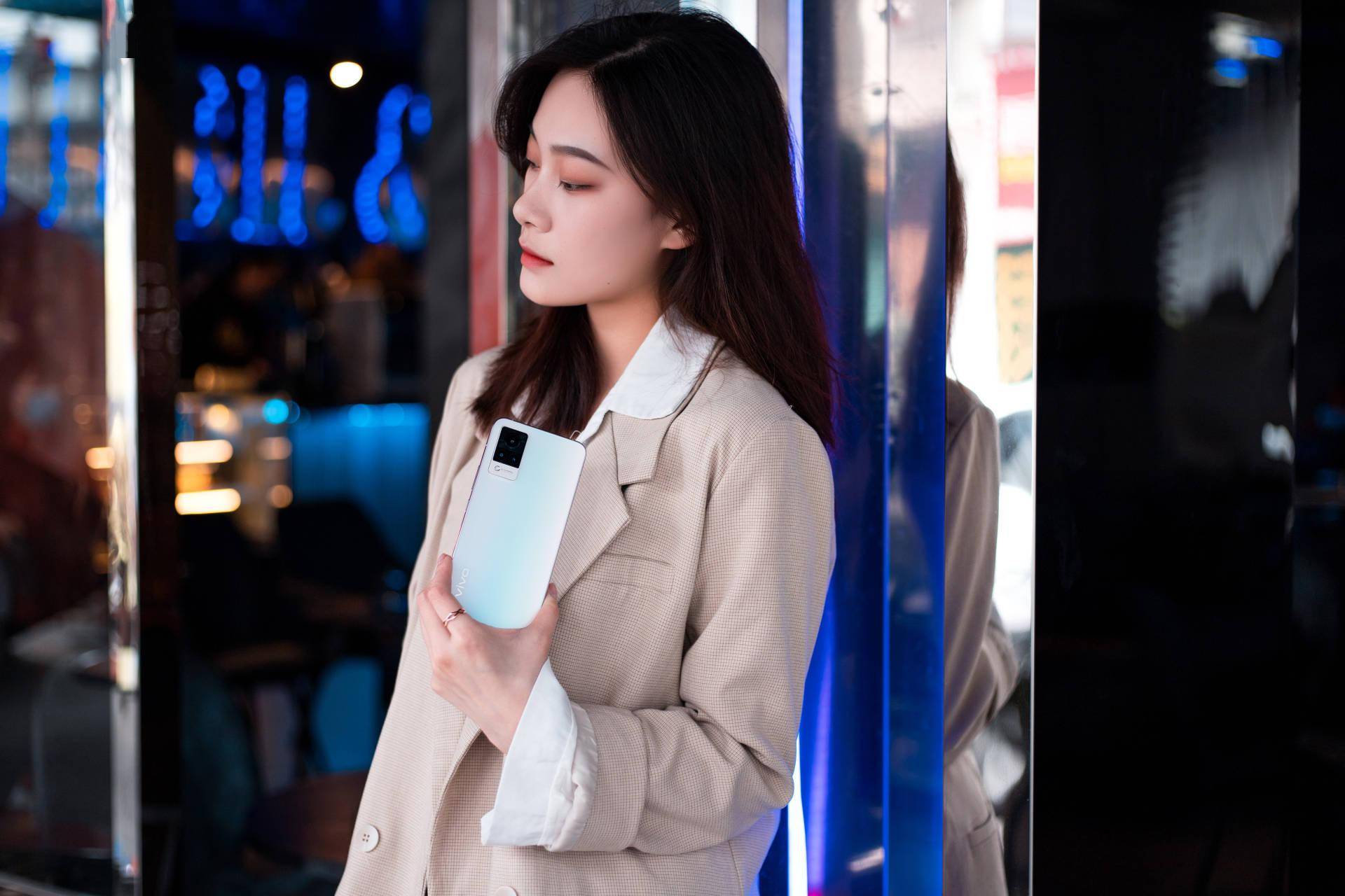 vivos9模特美图欣赏轻薄自拍旗舰神仙颜值让人心动