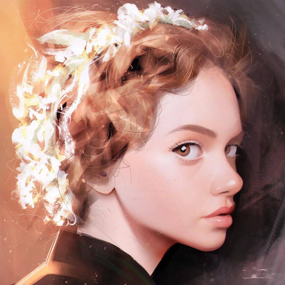 光影魔术手赏心悦目的人像作品7game