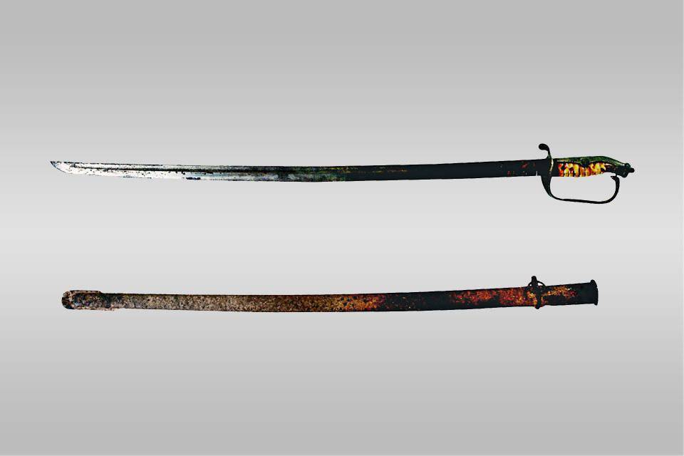 百年百物 | 叶挺在第一次国内革命战争时期用的指挥刀