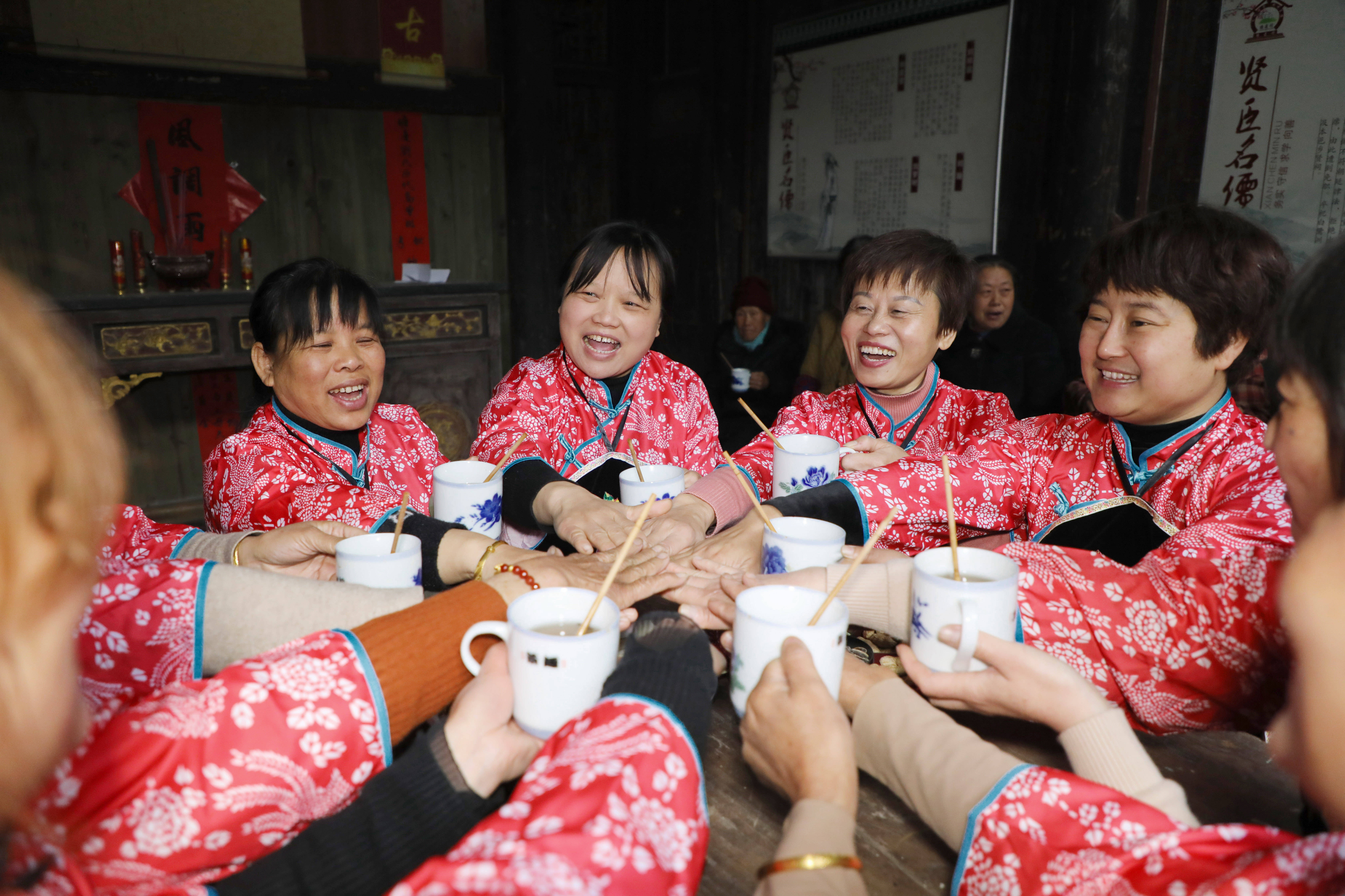 江西安福“表嫂茶”，一杯“团结茶”“和谐茶”