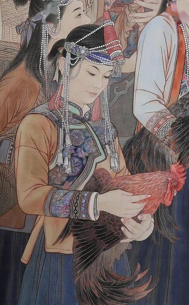 他笔下的畲族女孩那样的恬静如诗如梦