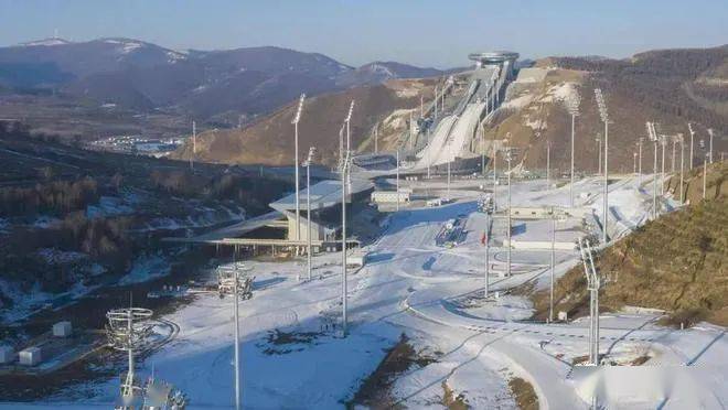 关注冬奥会鸟瞰北京冬奥会和冬残奥会赛区场馆