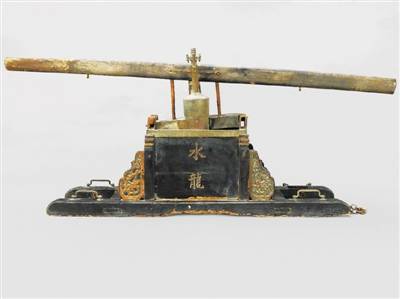 唧筒在清宫档案中又被称为"岔子激桶".