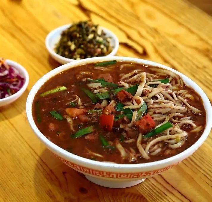 图一 | 扁豆字面图二 | 蒿子面图三 | 香山羊羔肉图四 | 卤豆腐图五