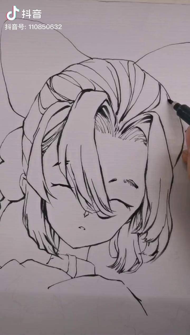 蝴蝶忍她只是变成蝴蝶向着阳光睡着了原图作者yogimemo画画